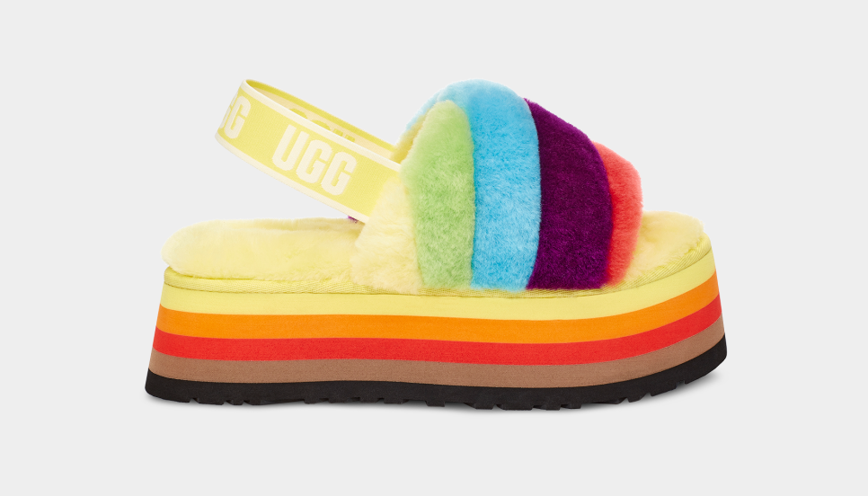 Disco Stripe Slide Sandal UGG