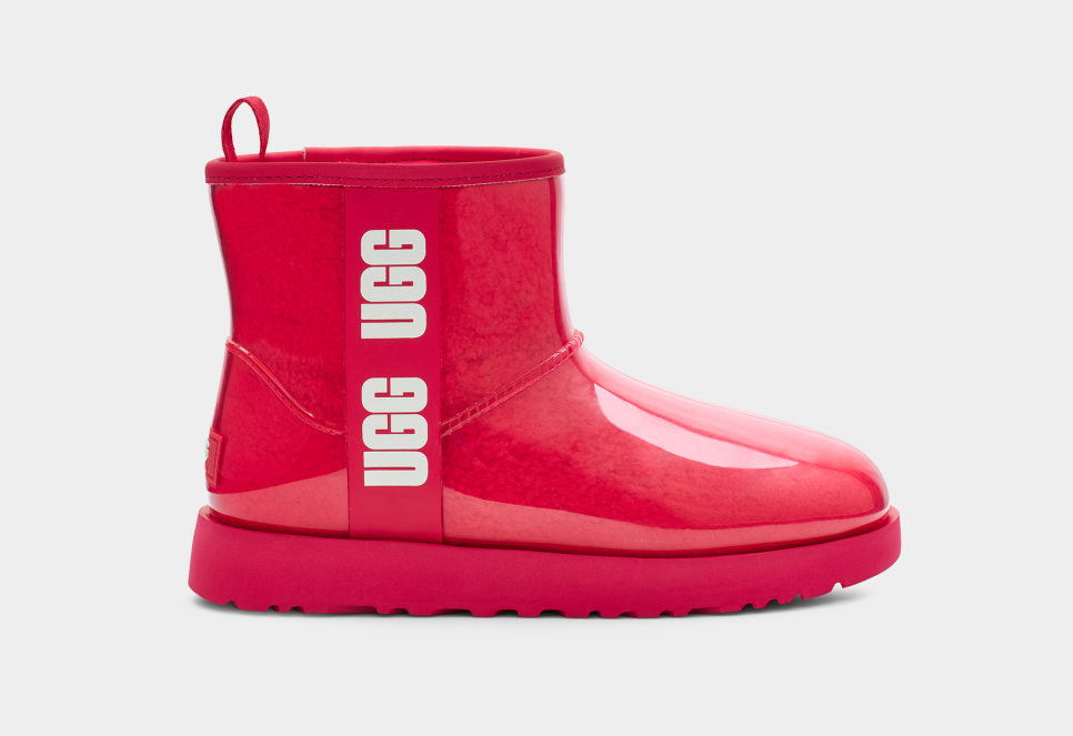 Red uggs with zipper sales