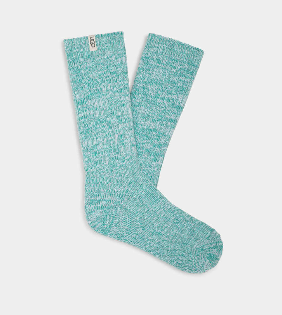 Rib Knit Slouchy Crew Sock UGG