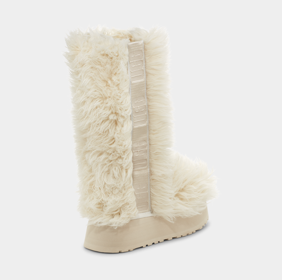 White fur boots sales uggs