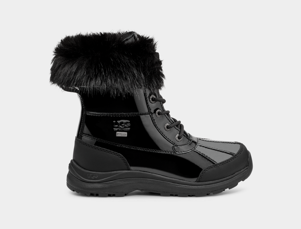 Shiny leather uggs shop
