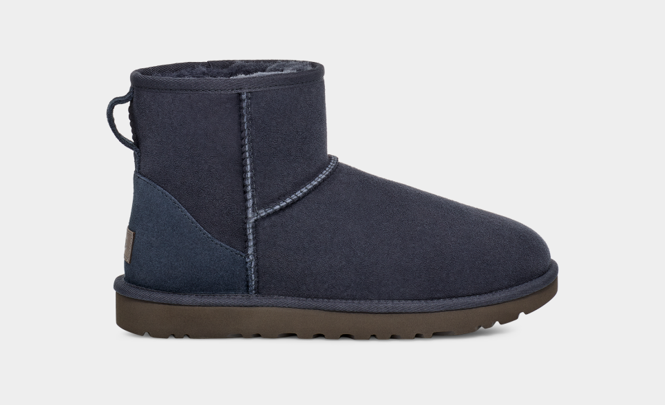 Navy online mini uggs