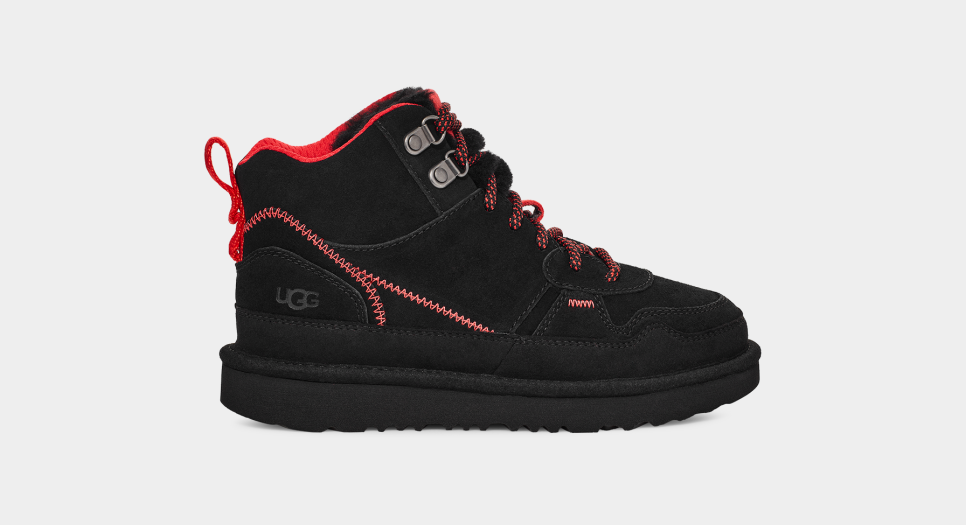 ugg black high top sneakers