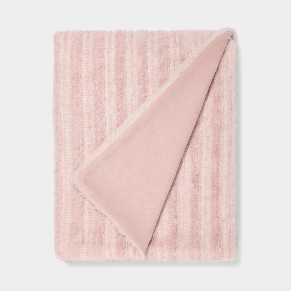 Ugg pink online throw blanket