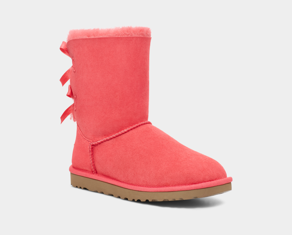 Red uggs online with bows