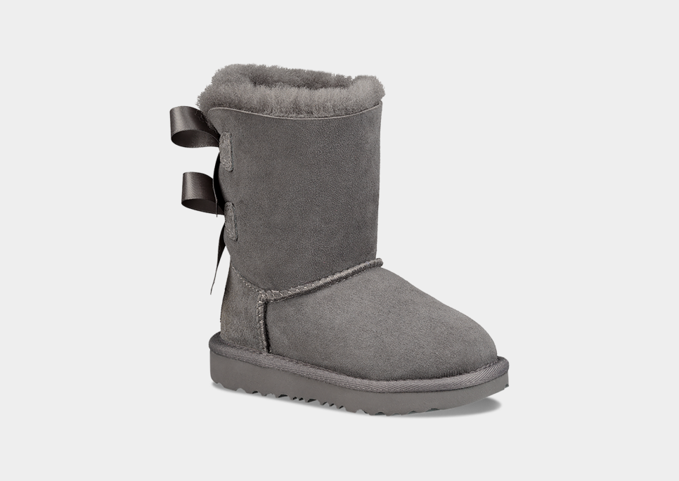 Grey bailey bow hotsell uggs on sale