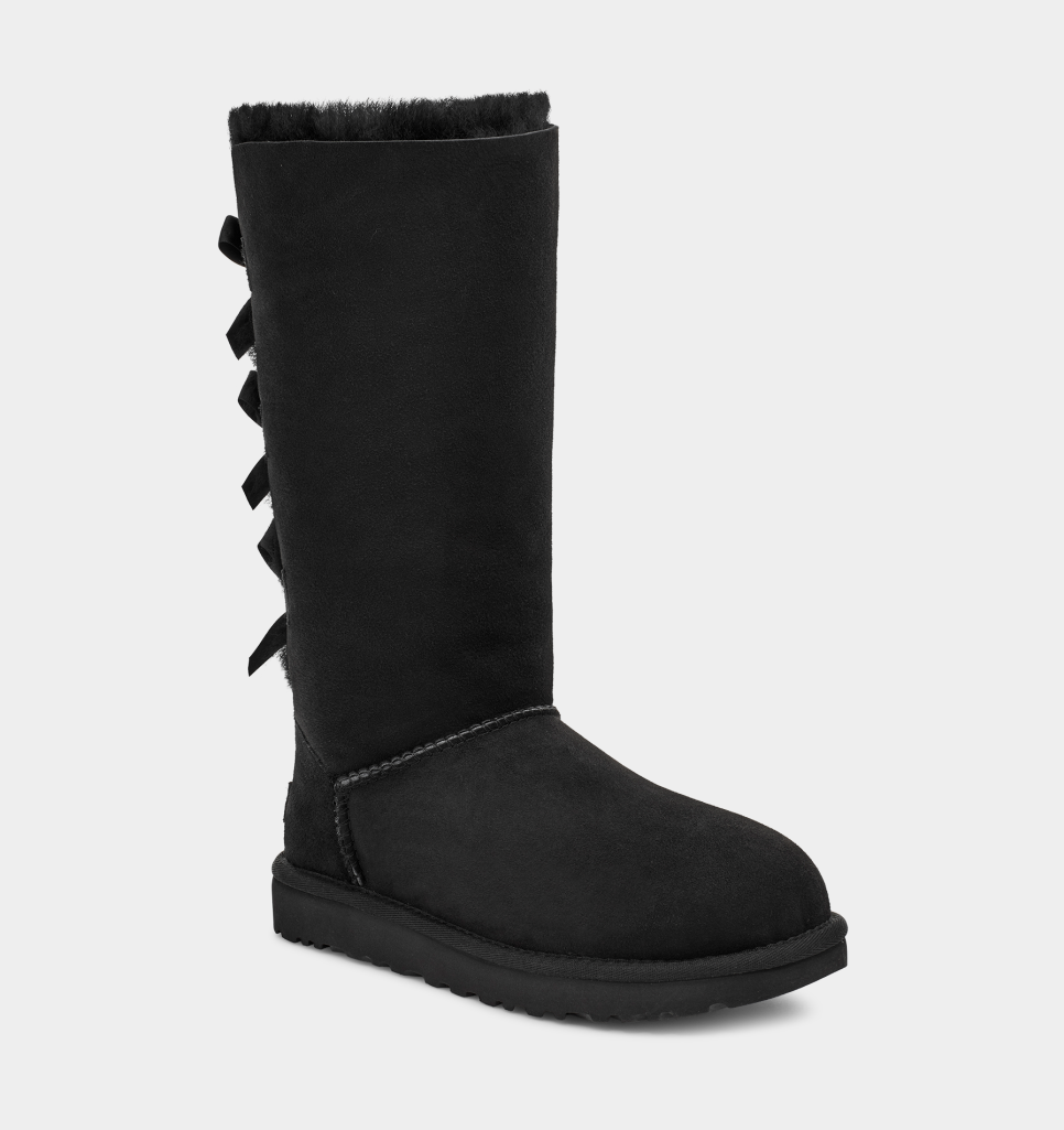 Ugg womens bailey top bow ii boots chocolate