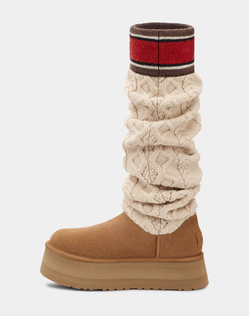 Uggs sweater hotsell boots clearance