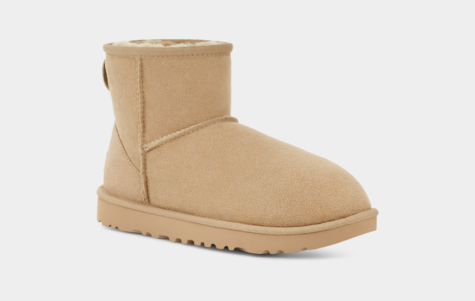 Yellow sales mini uggs