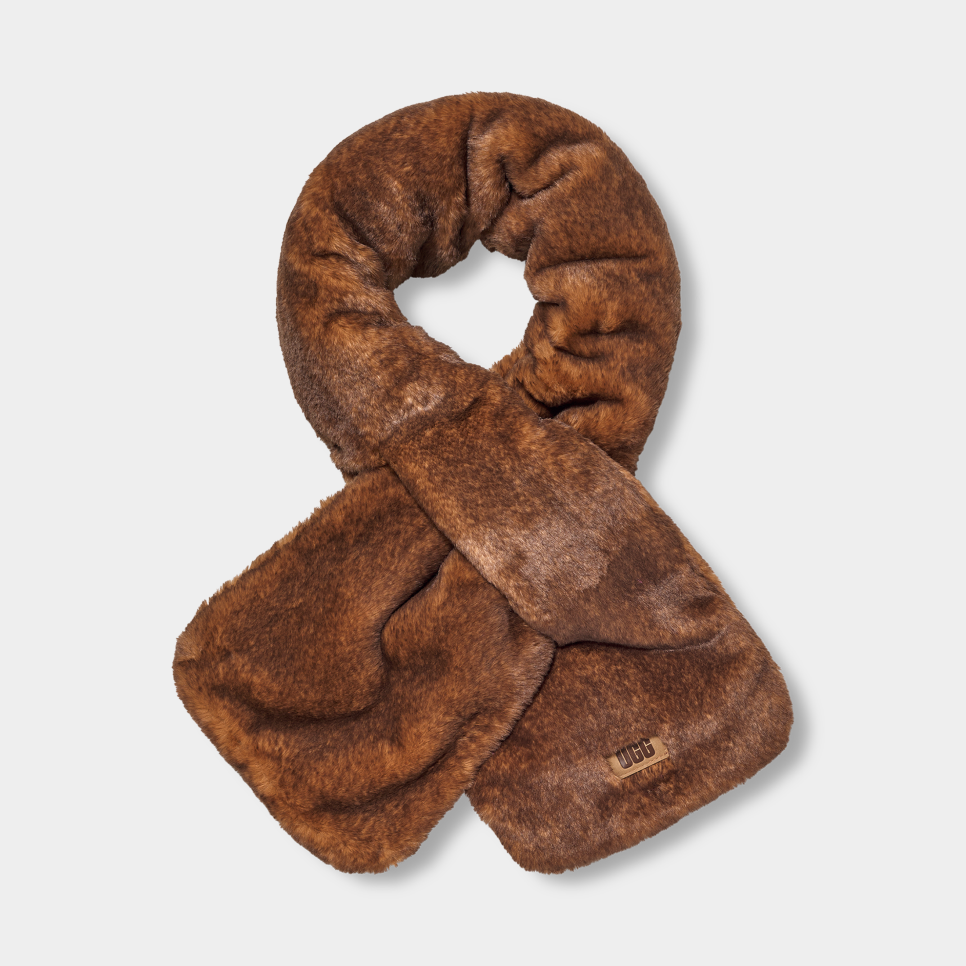 Women's Faux Fur Pull Thru Scarf UGG®