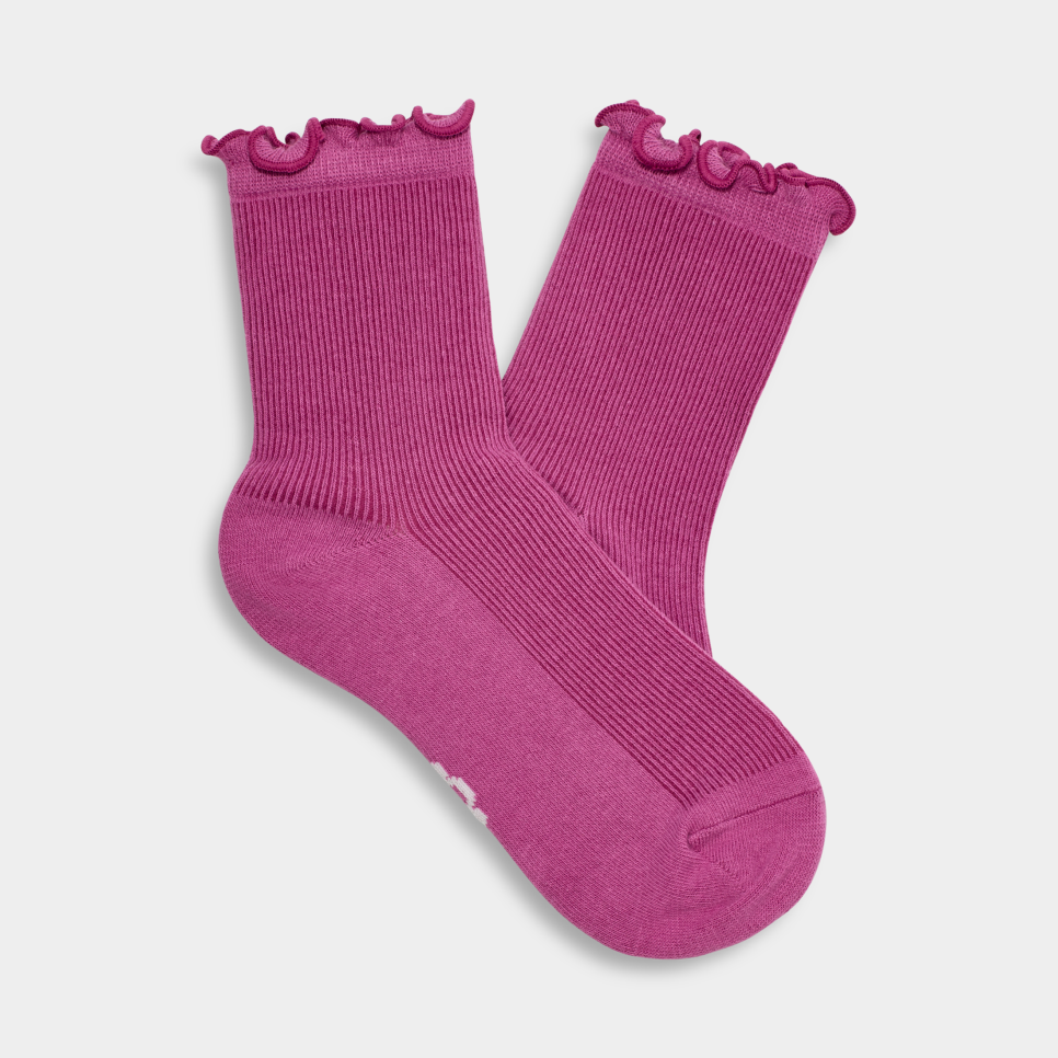 Karsyn Lettuce Edge Sock UGG