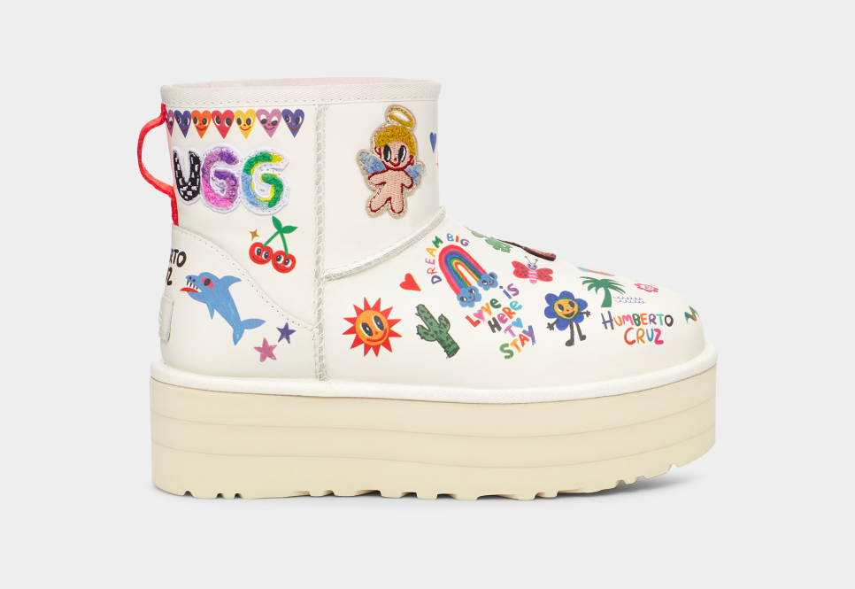 Valentino top ugg boots