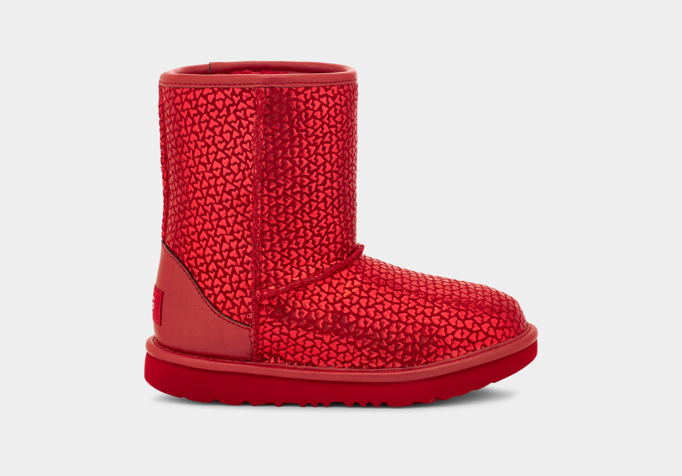 Red ugg on sale boots womens