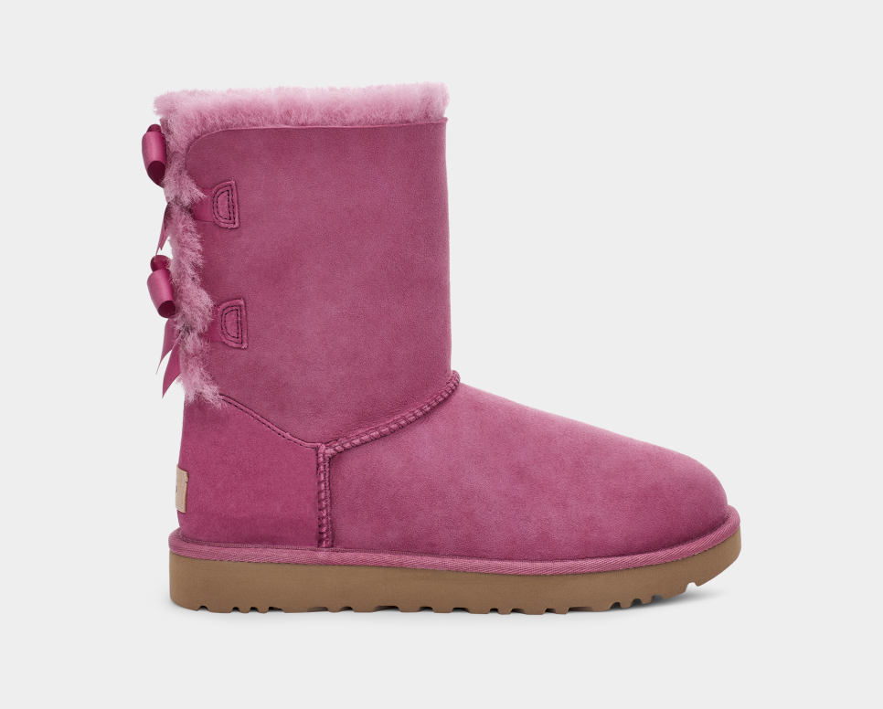 Pink bailey bow ugg boots hot sale