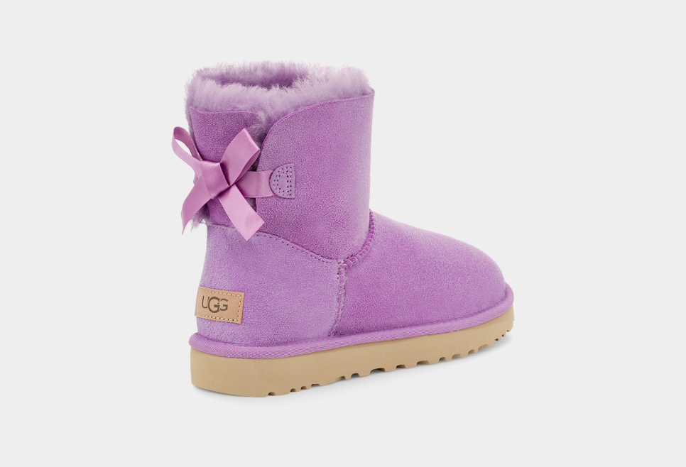 Purple bailey bow uggs shop womens