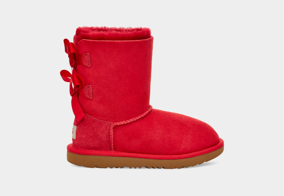 Red bailey 2025 bow ugg boots