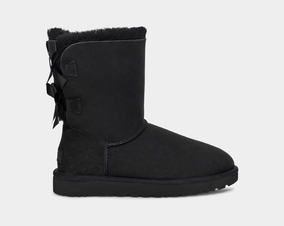 Ugg customizable bailey bow mini black outlet