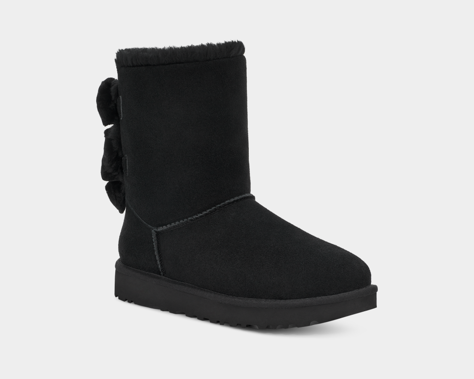 Ugg boots schwarz bailey bow store