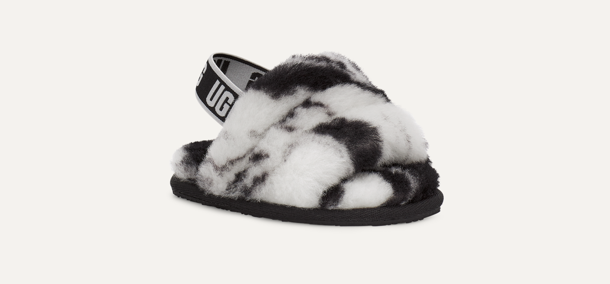 Toddlers Fluff Yeah Slide Marble Slipper UGG