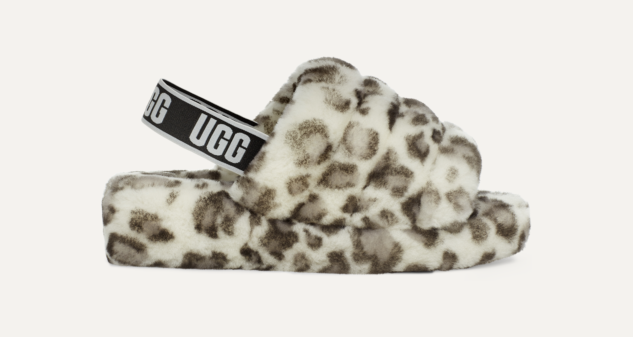 UGG Fluff Yeah Slide Leopard for Women UGG