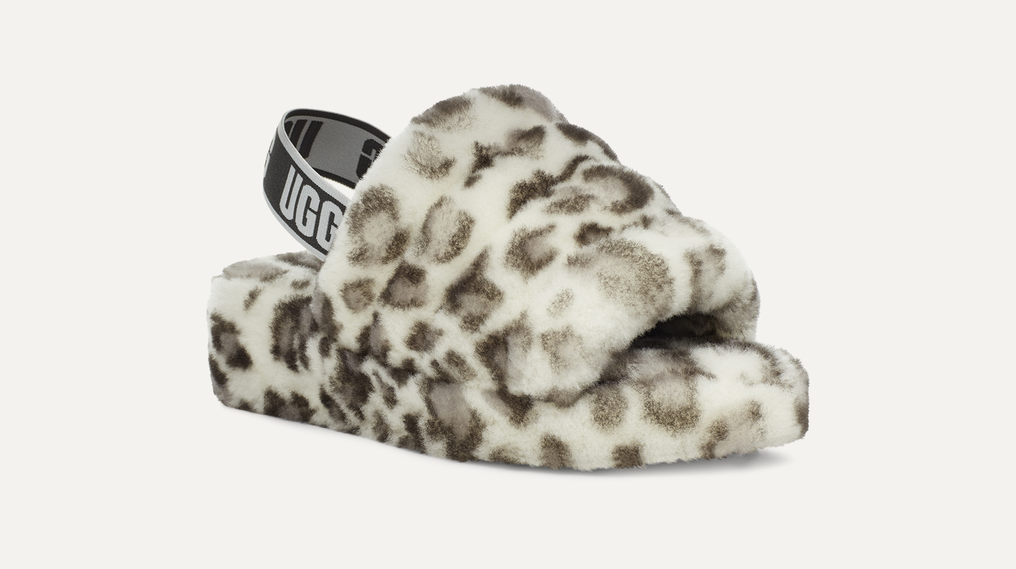 UGG Fluff Yeah Slide Leopard for Women UGG