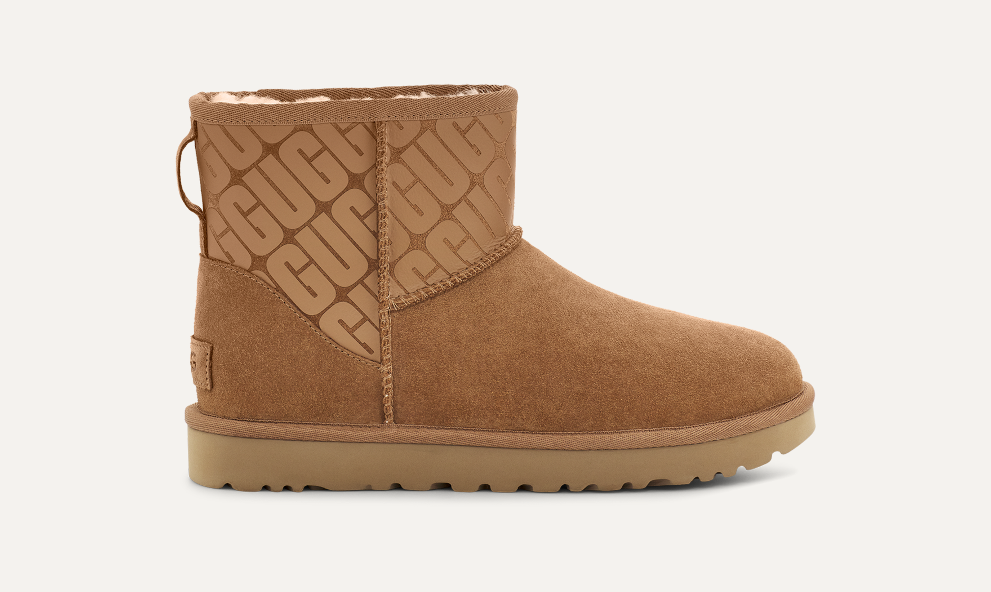Ugg classic mini ii logo exclusive boots hot sale