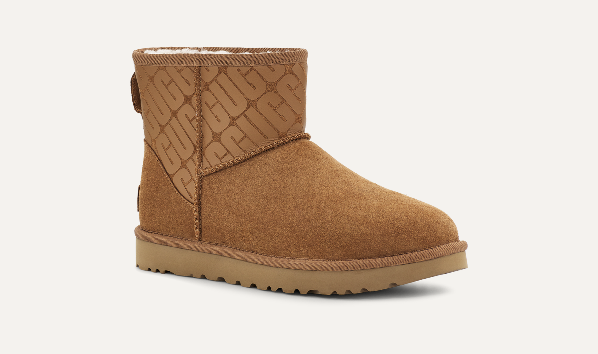 Ugg classic mini ii graphic logo online