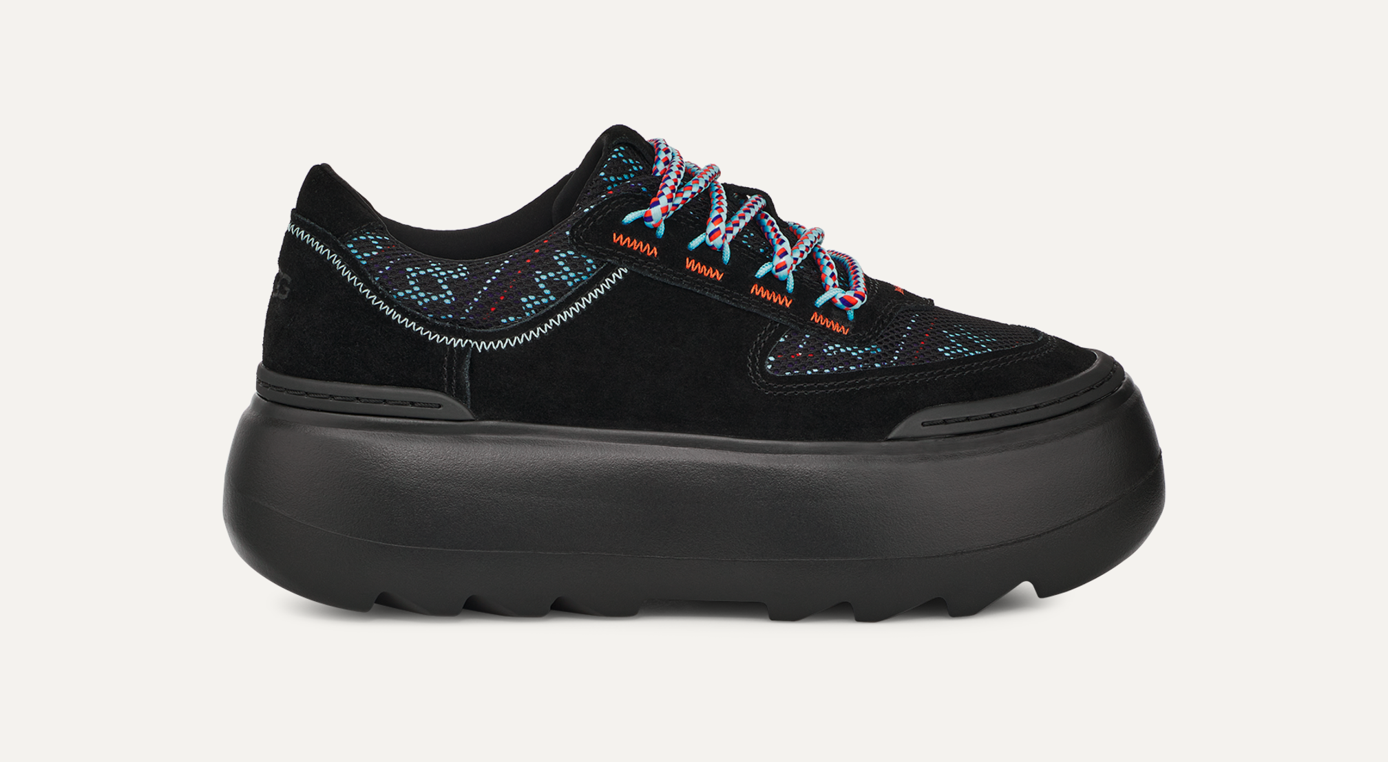 【格安saleスタート】 Marin Mega Lace Heritage Braid Platform Sneaker | UGG® スニーカー