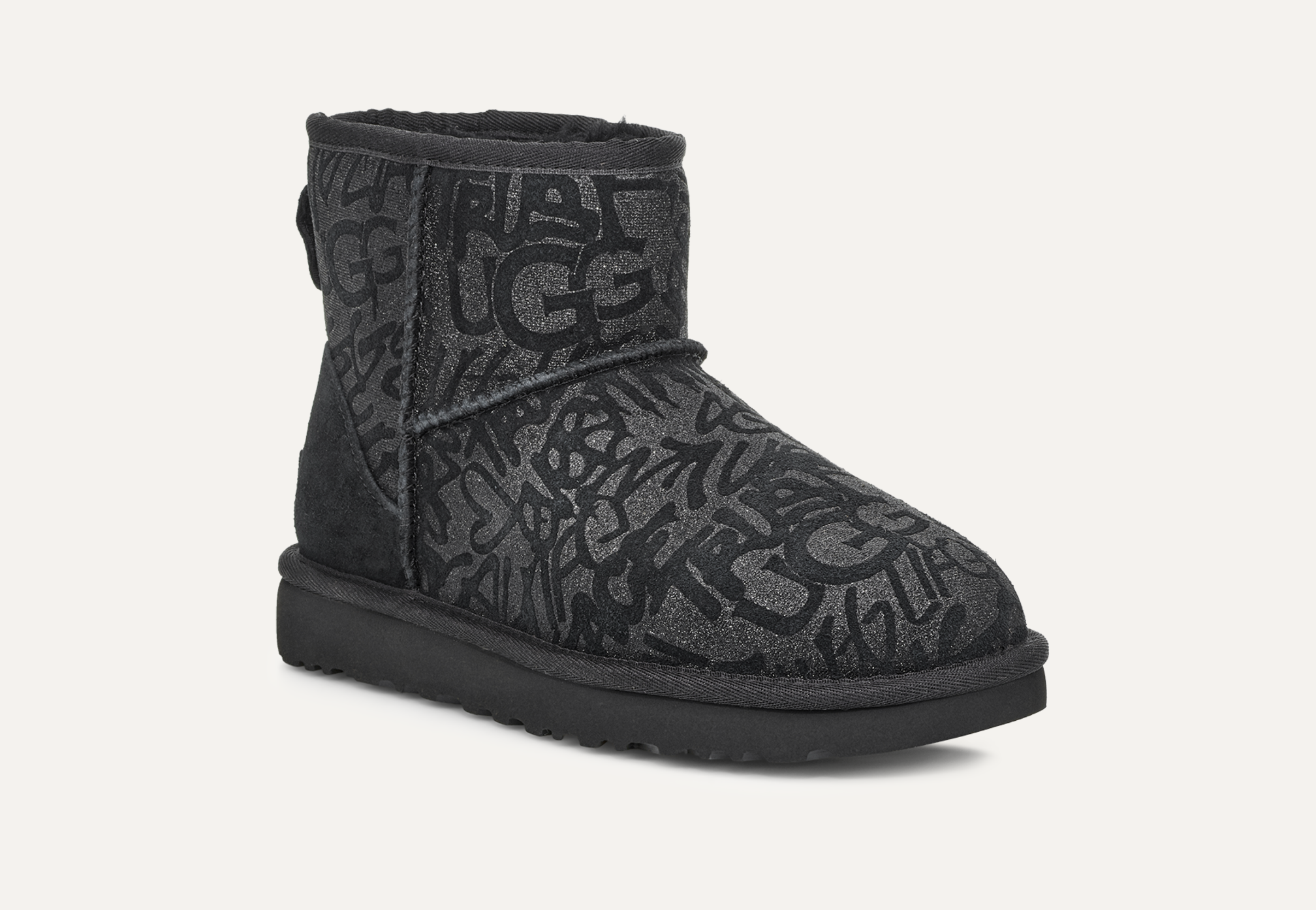 Women s Classic Mini Sparkle Graffiti Boot UGG Official