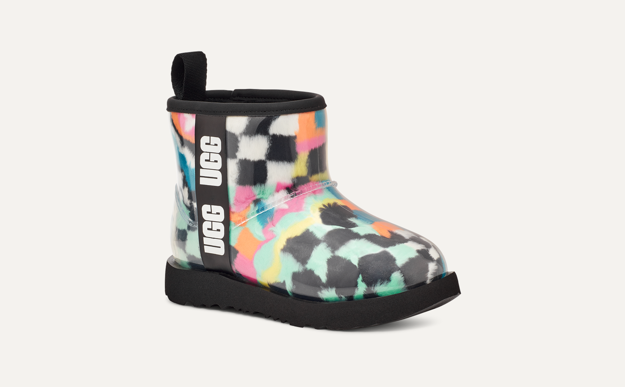 Kids Classic Clear Mini Checks Boot UGG