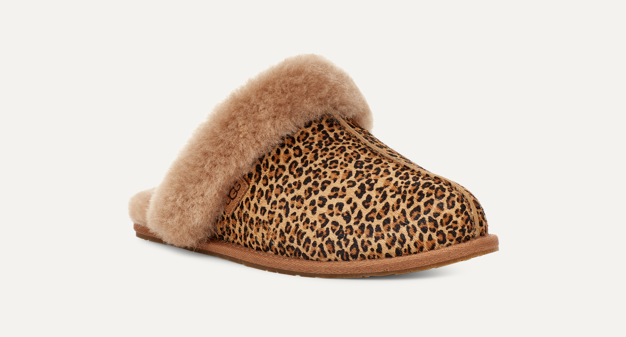 Ugg scuffette leopard discount