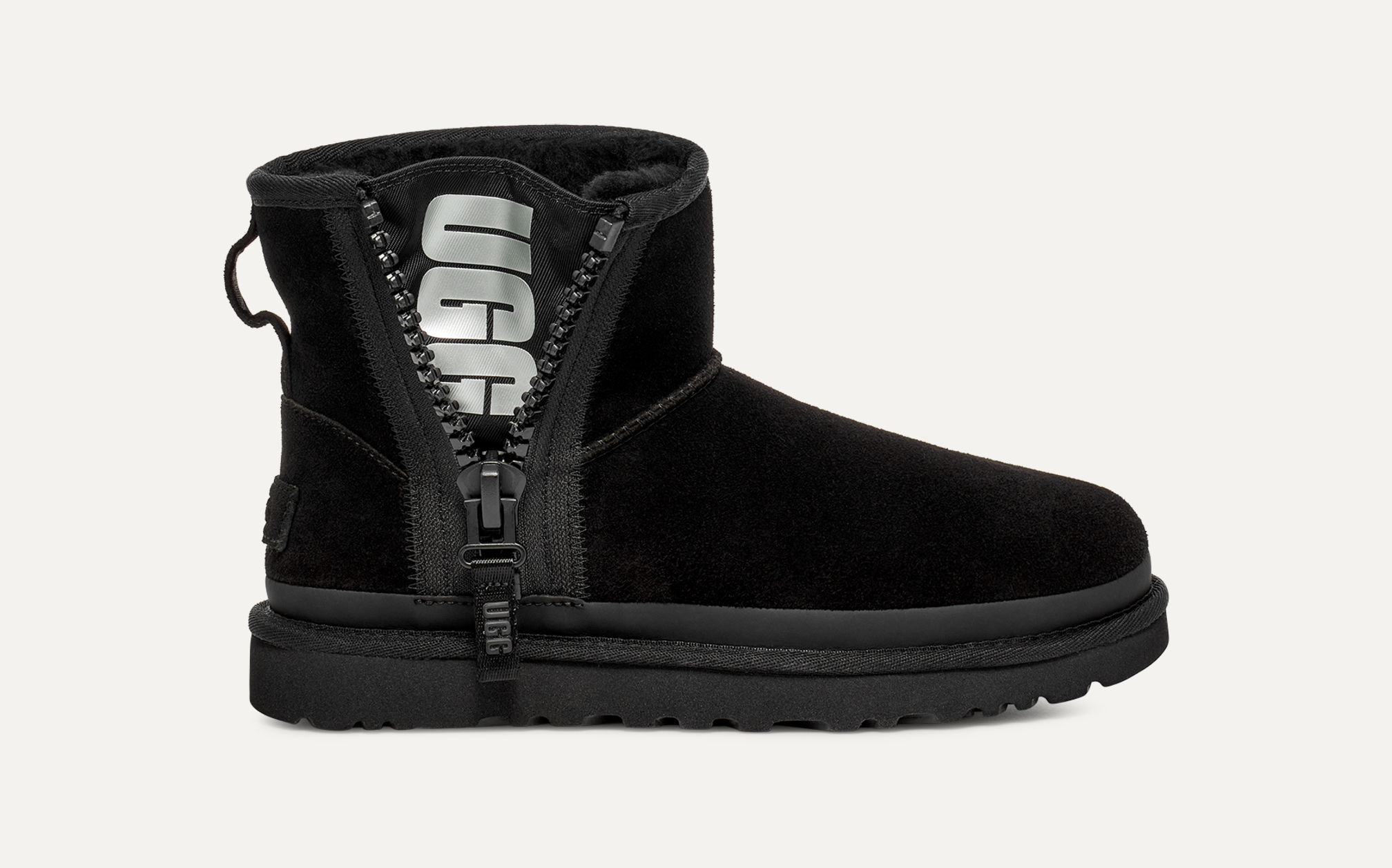 Women's Classic Mini Zipper Tape Logo Boot | UGG®
