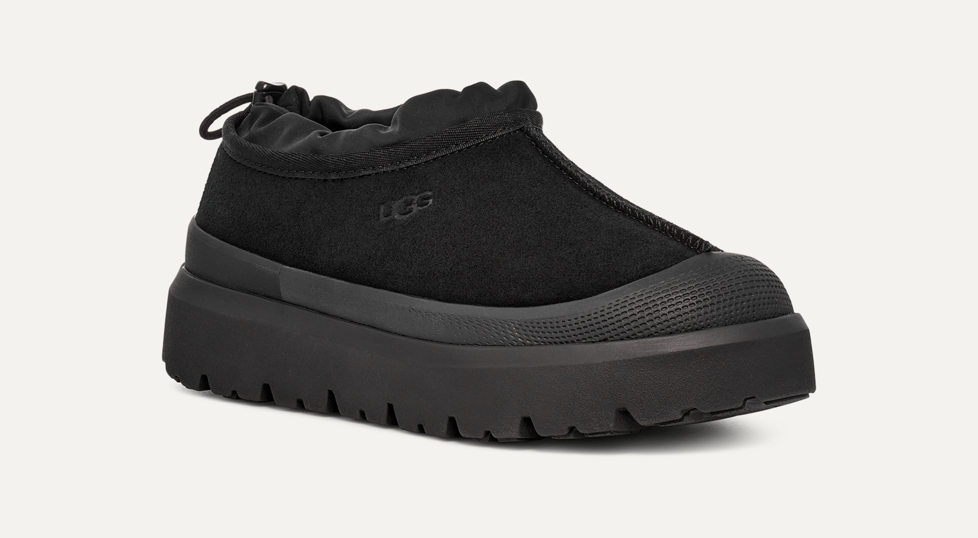 Black ugg tasman discount