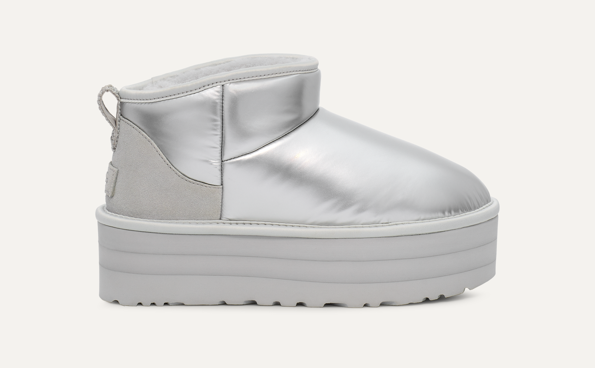 Ugg boots silver cheap