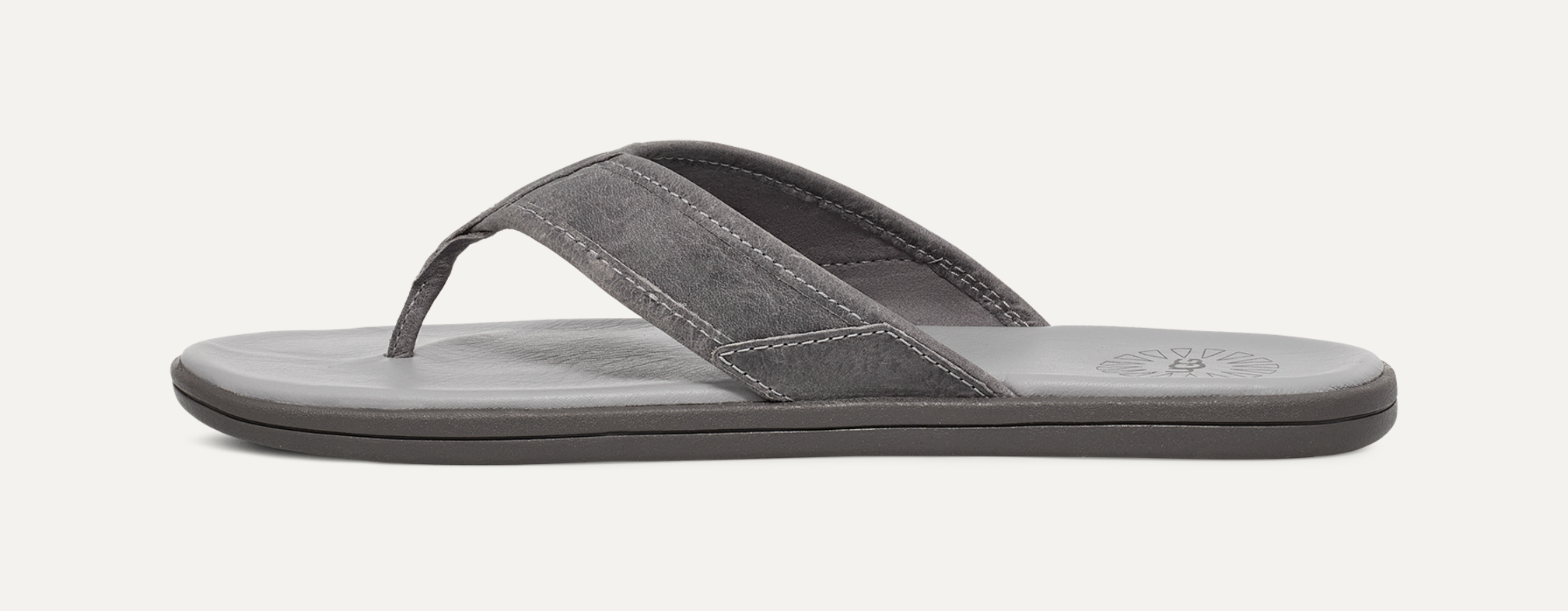 Leather flip flops shop