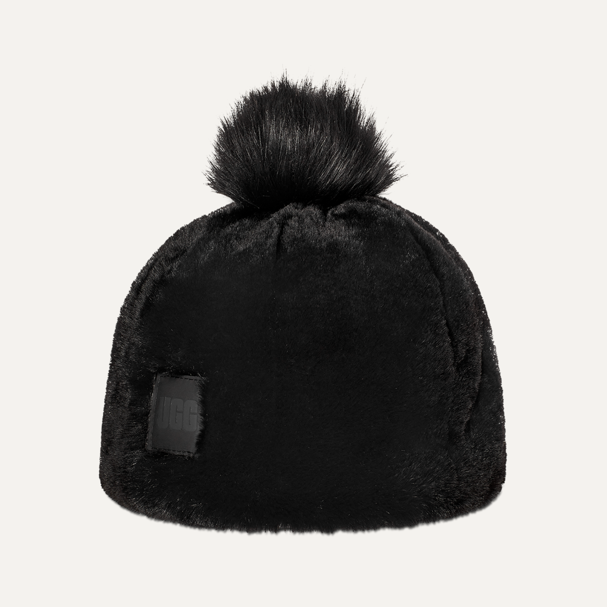 Women s Faux Fur Beanie W Pom