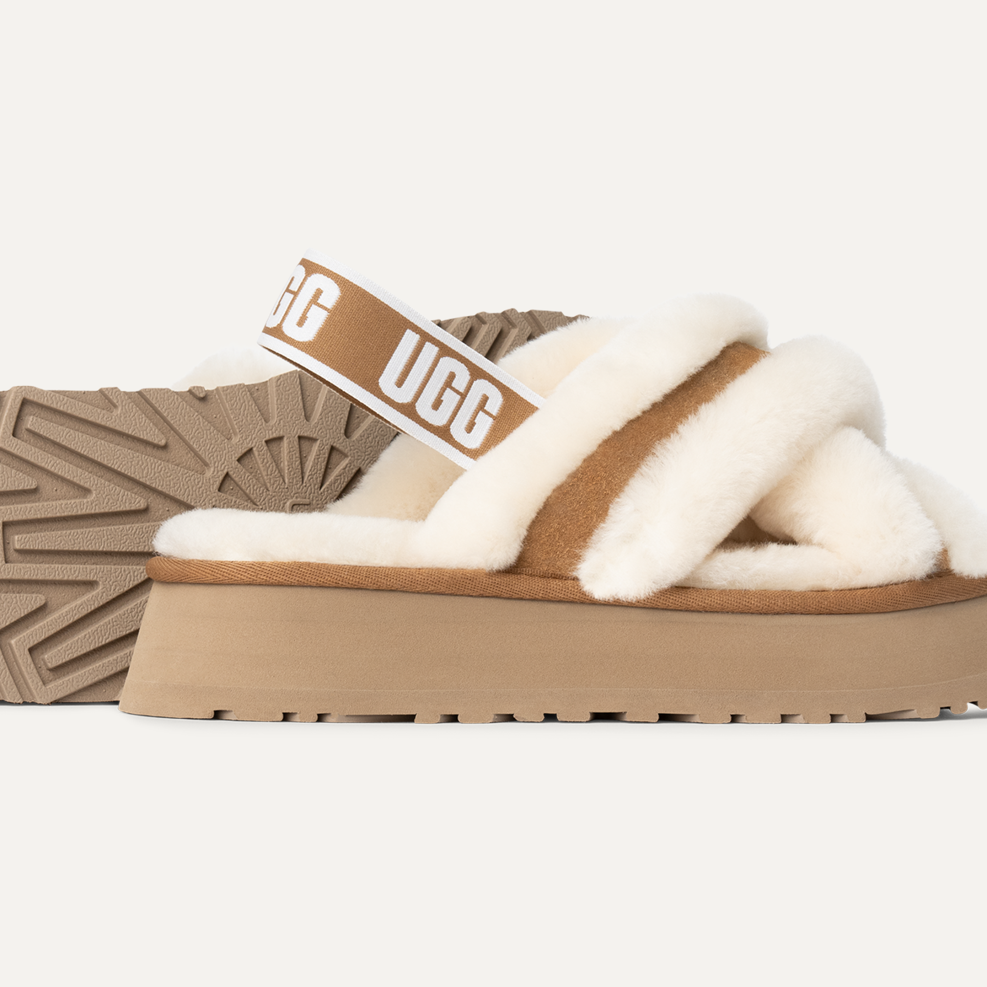 【人気商品】 Disco Cross UGG | Sandal Slide 靴