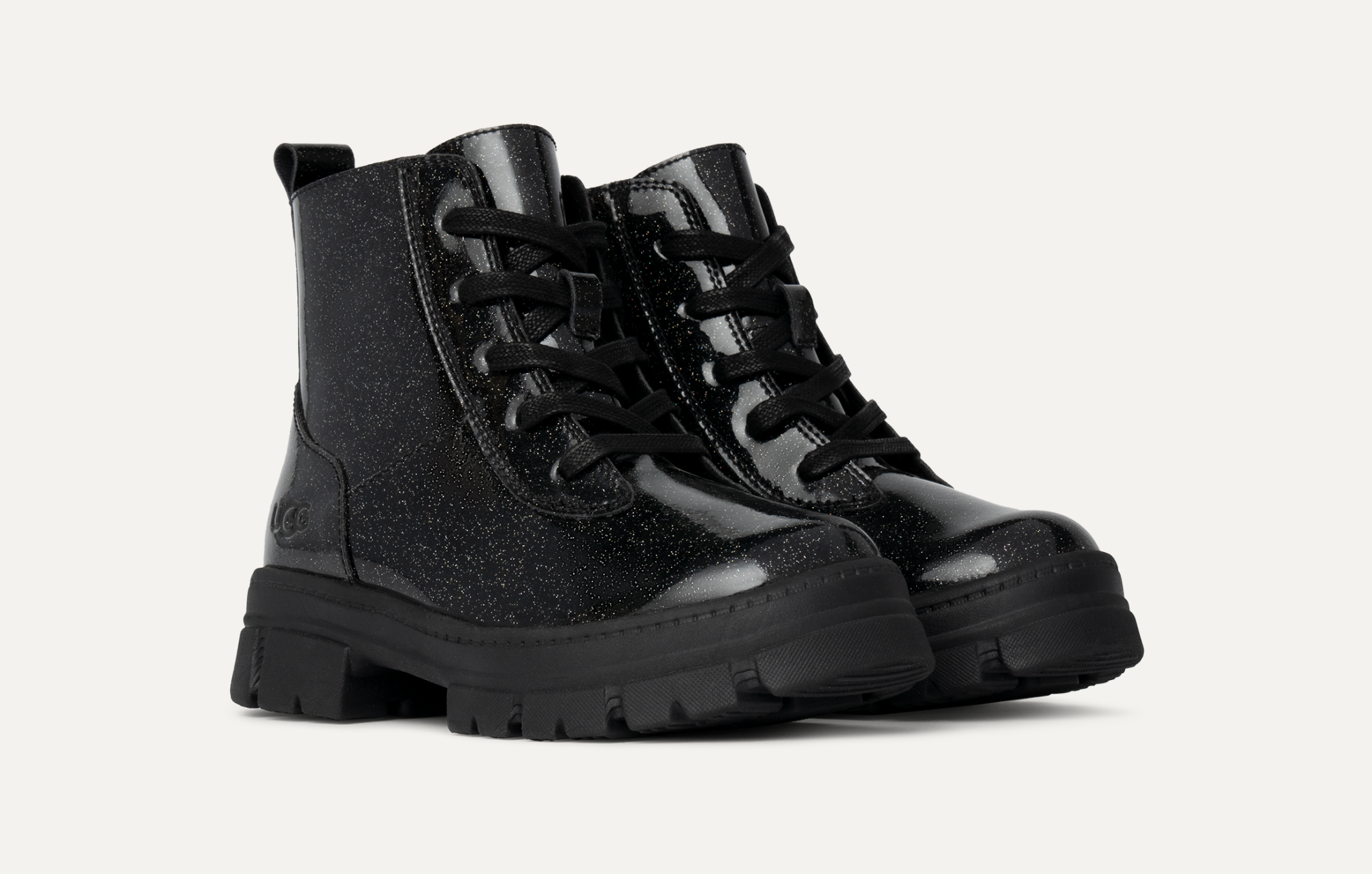 Kids' Ashton Lace Up Glitter Shoe | UGG®