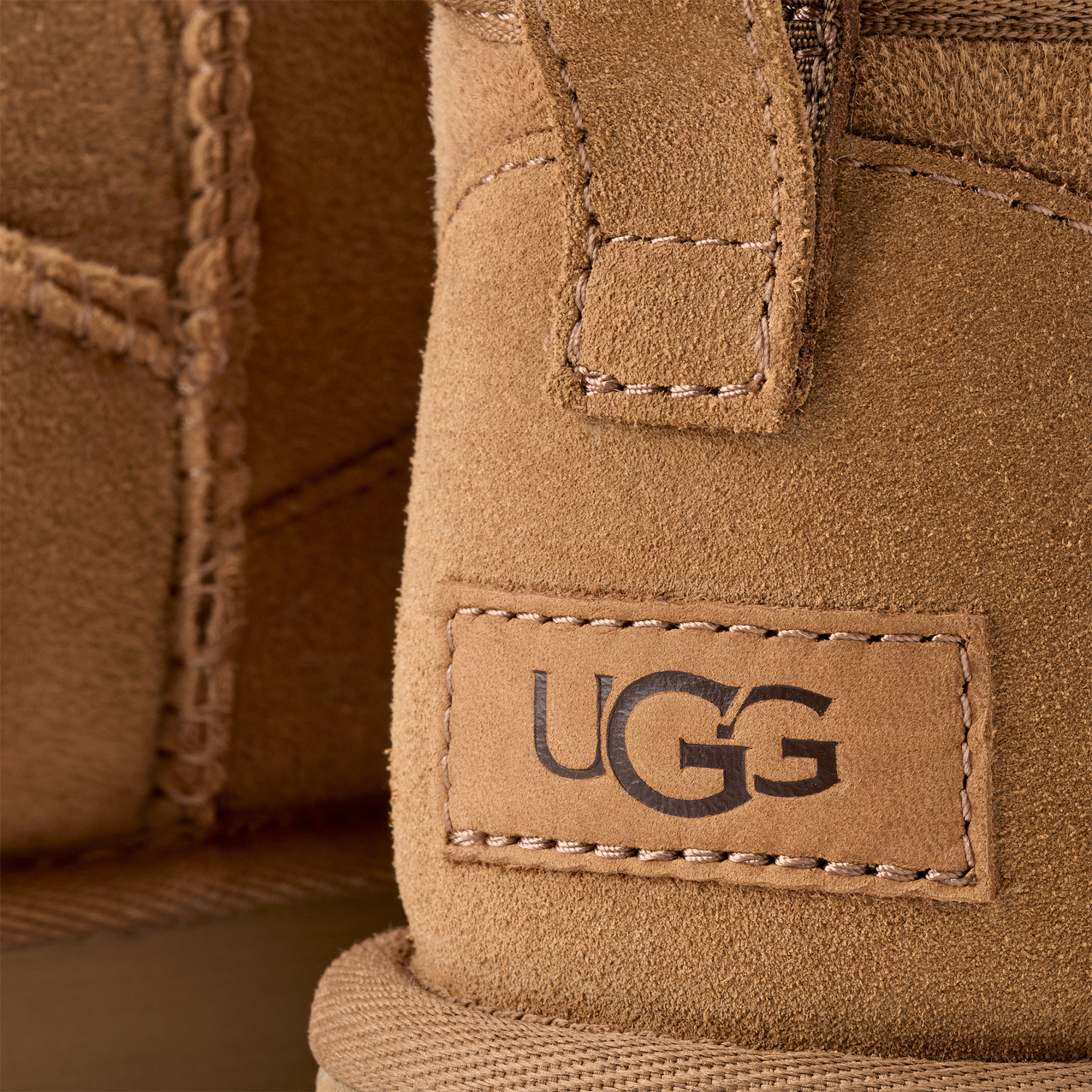 Womens UGG® Classic Ultra Mini Platform Boot - Chestnut