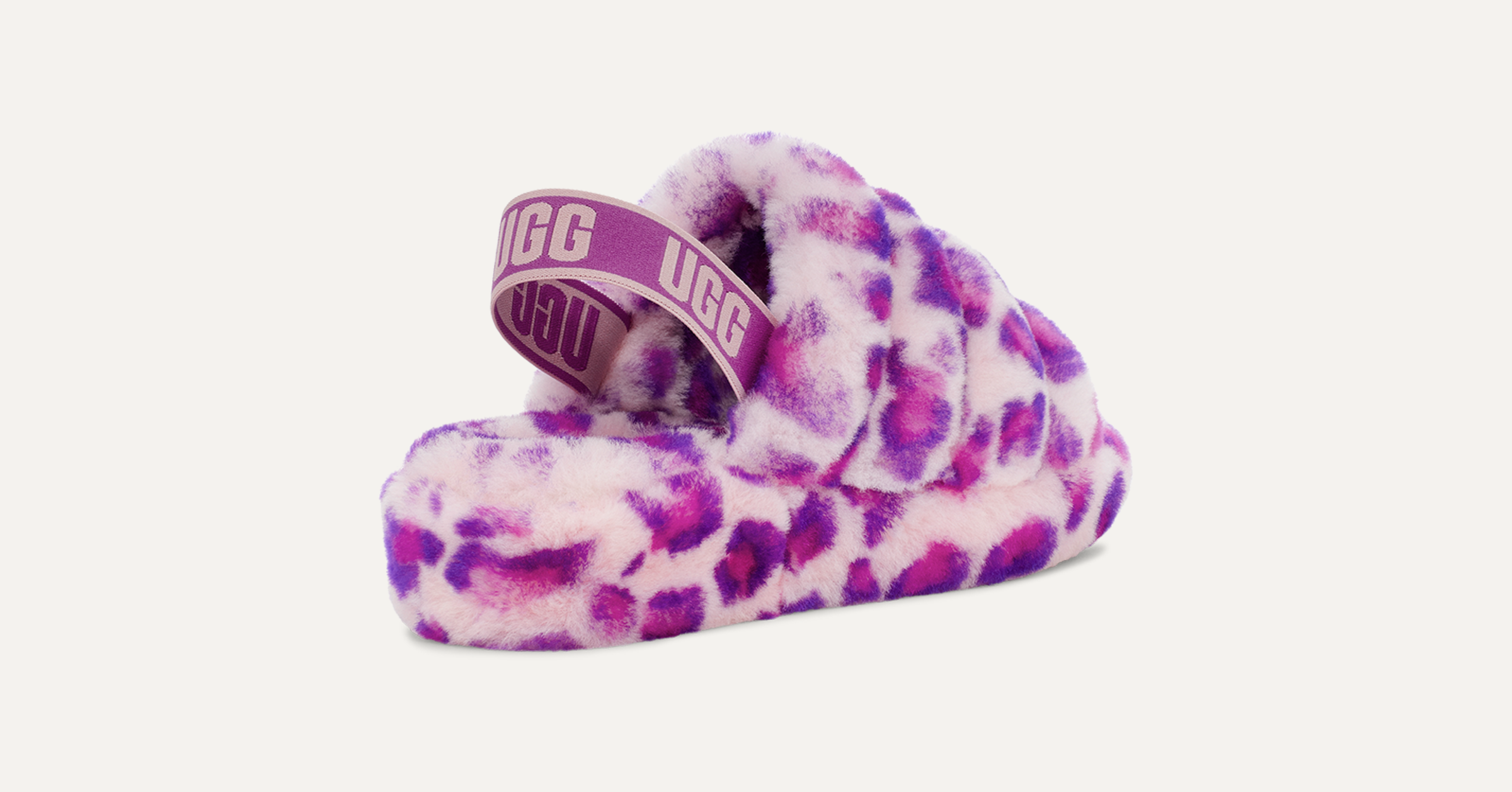 UGG Fluff Yeah Slide Leopard レオパード ヒョウ柄