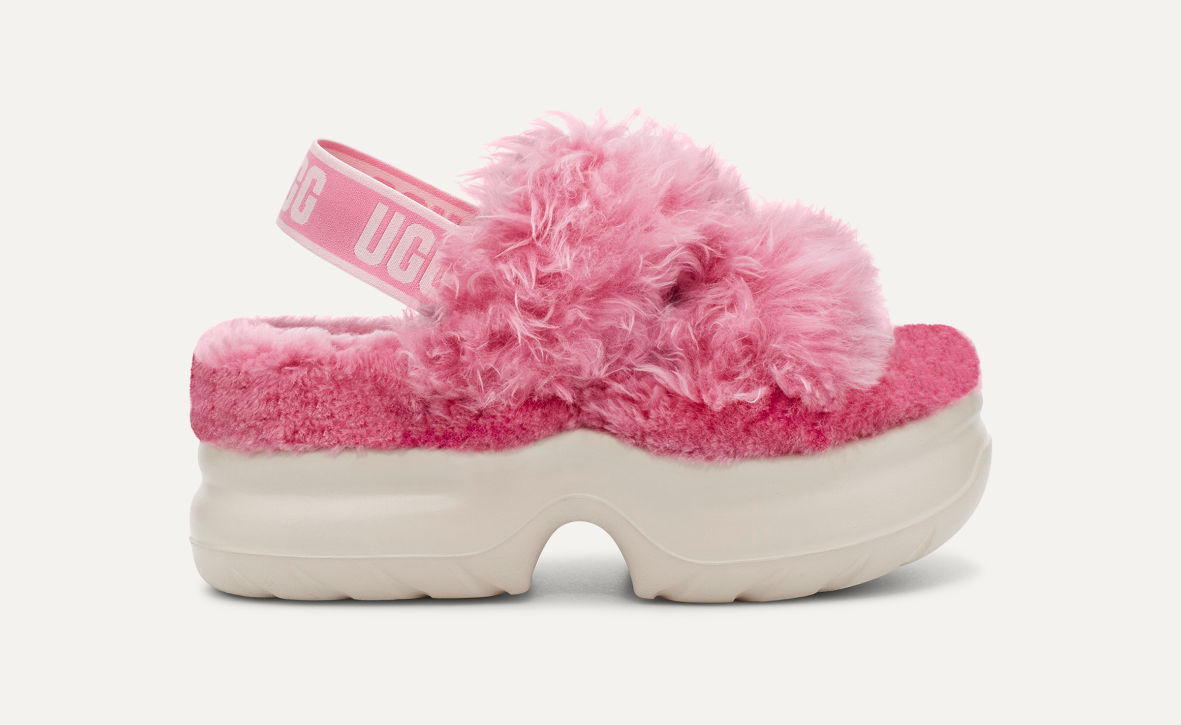 現品限り一斉値下げ！ Fluff Official UGG® | Slide Platform Sugar 靴