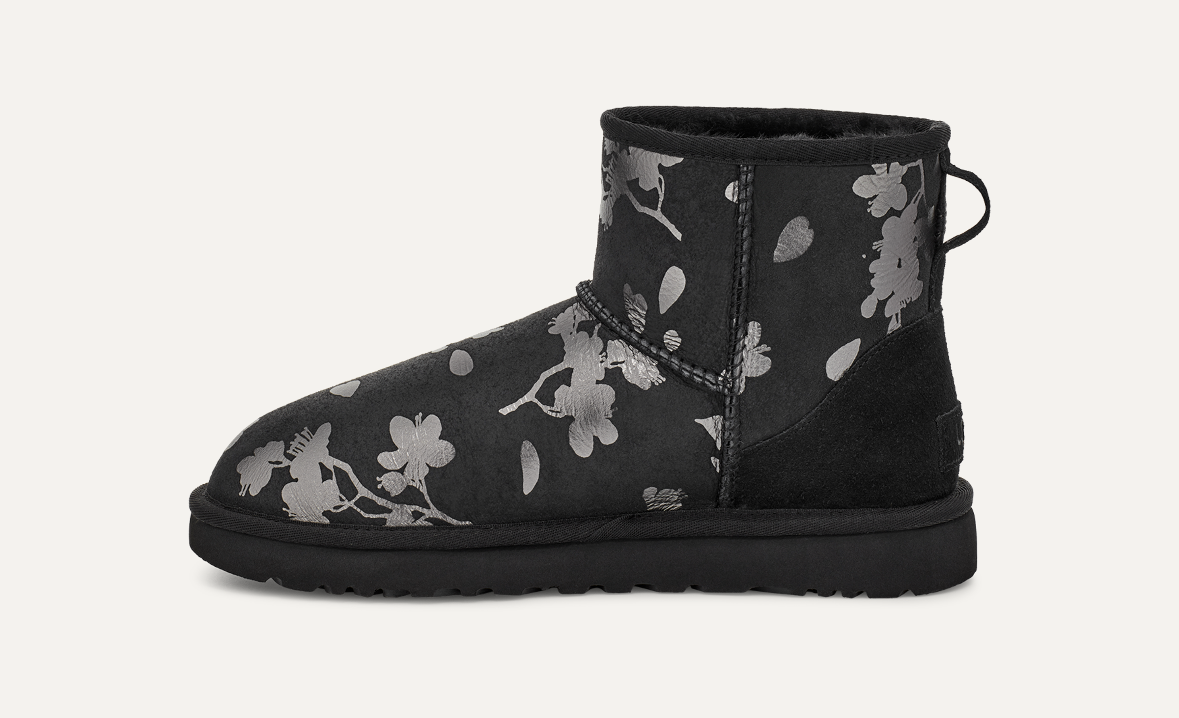 Classic Mini Floral Foil Boot UGG Official