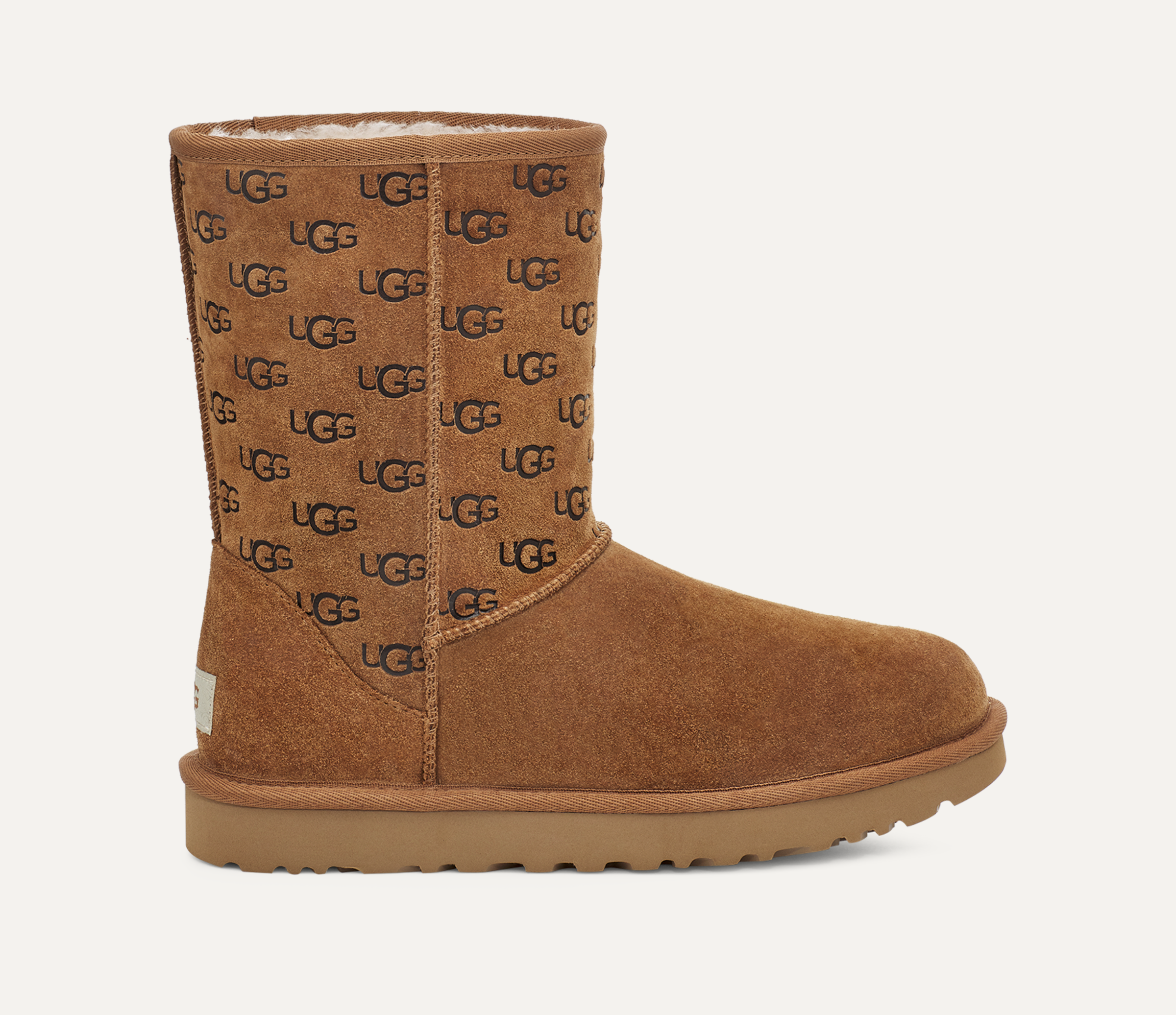 UGG® Classic Short Embossed Logo for Women | UGG®