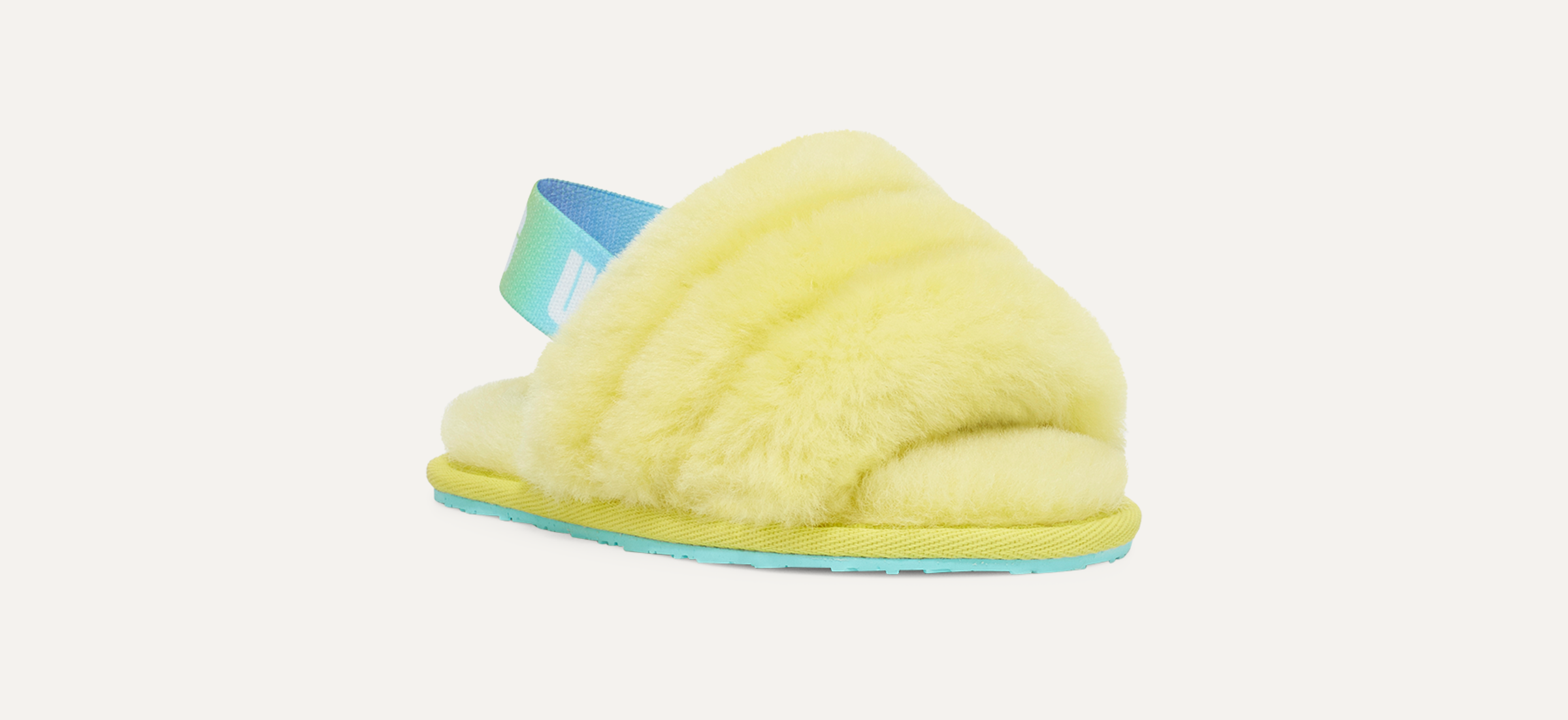 Ugg Slides Yellow Ugg Slippers Baby Slide Slipper Baby Fluff Yeah
