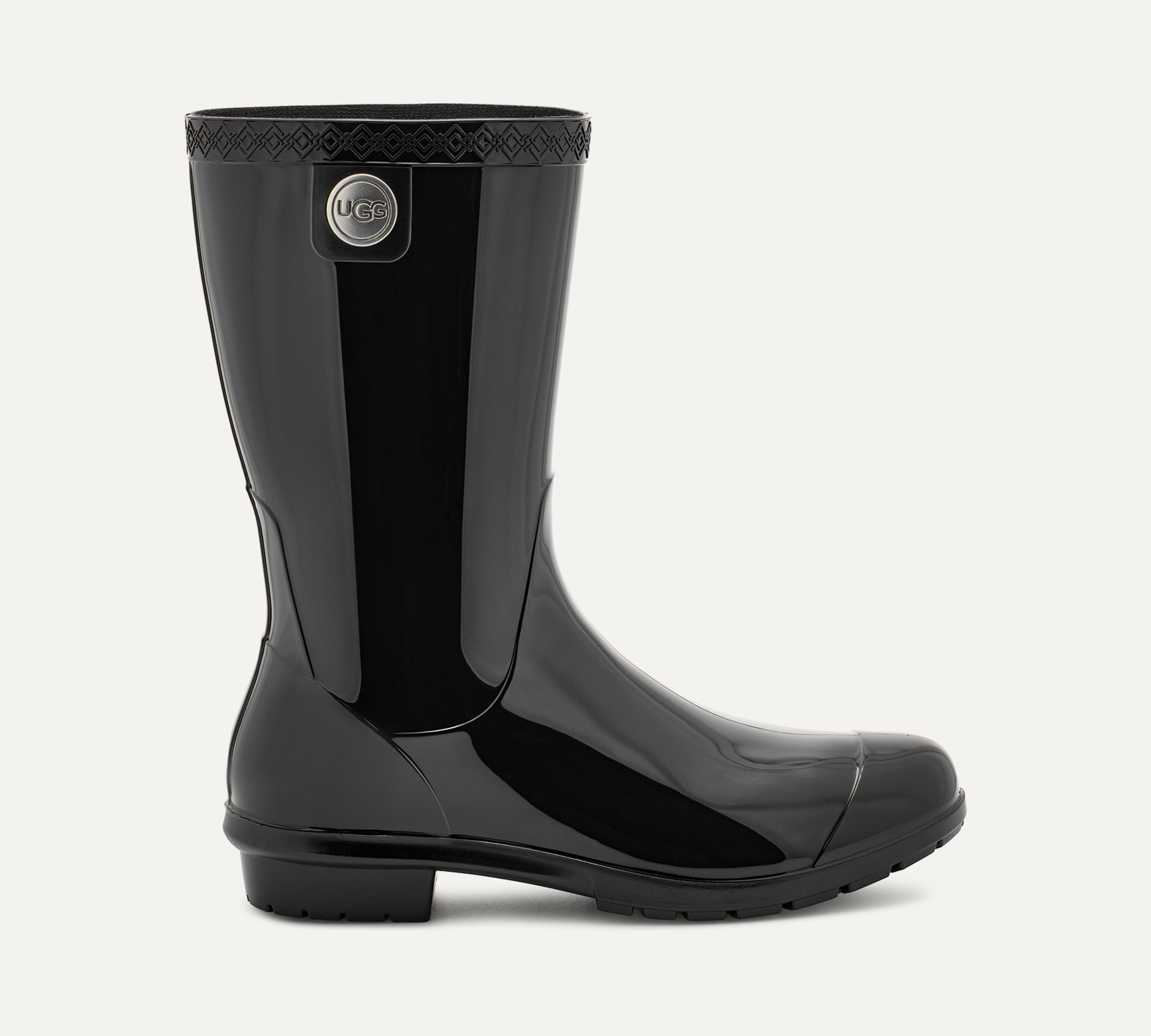 Ugg sienna rain boots black hot sale