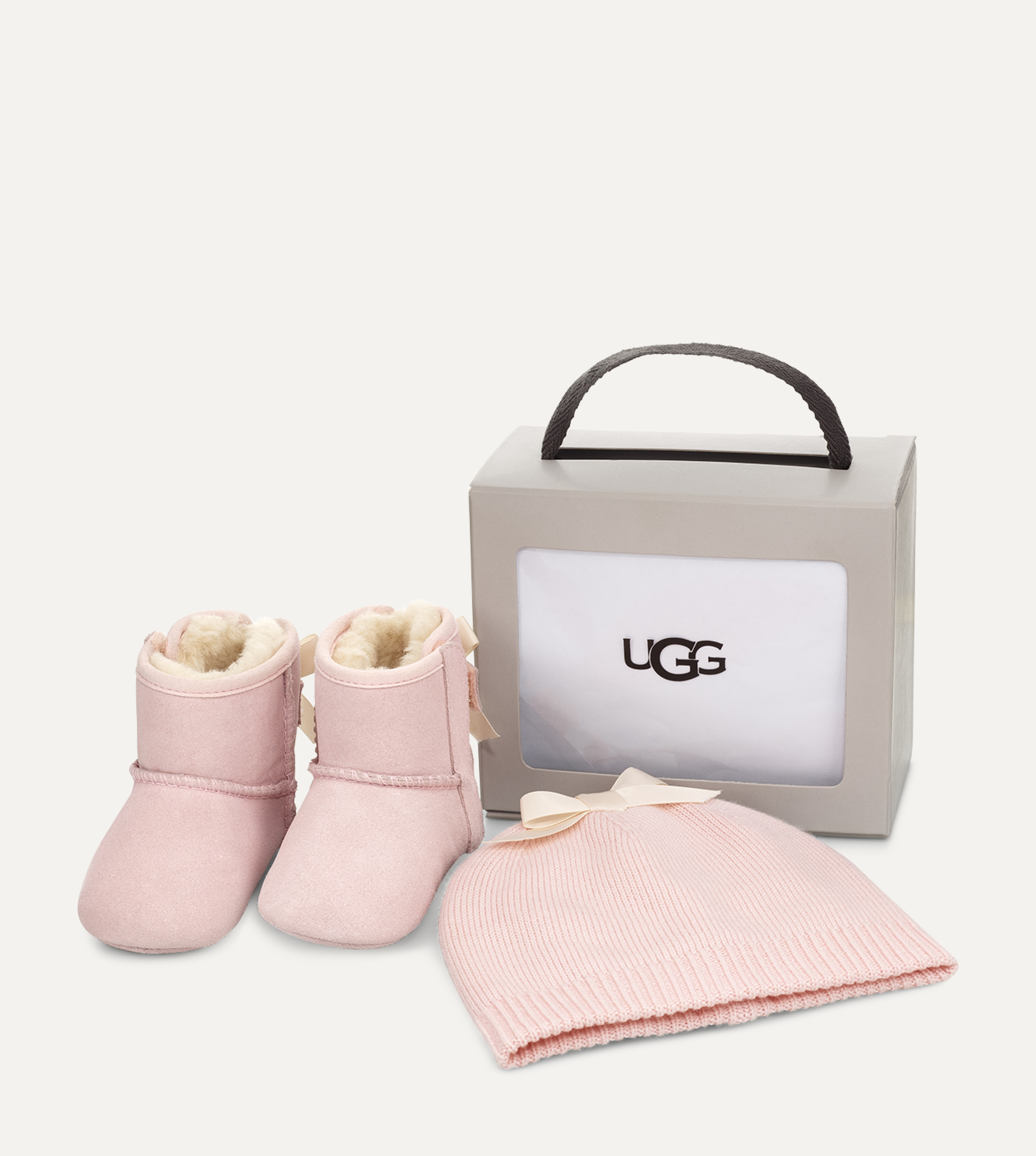 UGG Jesse Bow II Boot and Beanie Set for Babies UGG UK