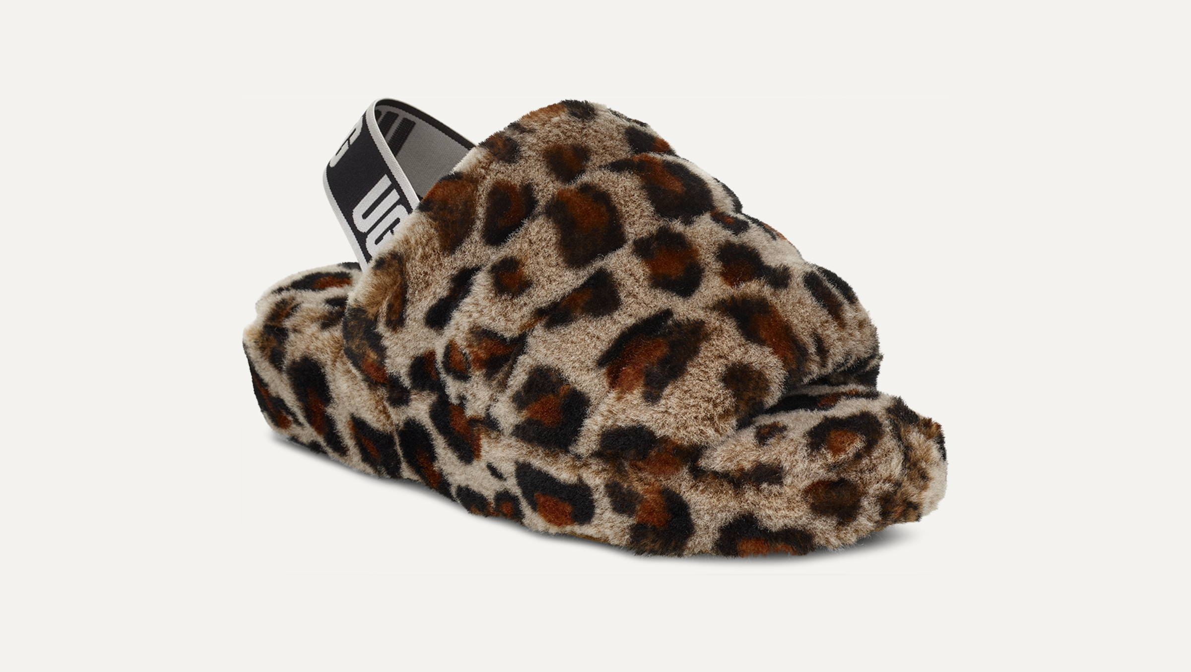 UGG Fluff Yeah Leopard Slide for Women | UGG® UK