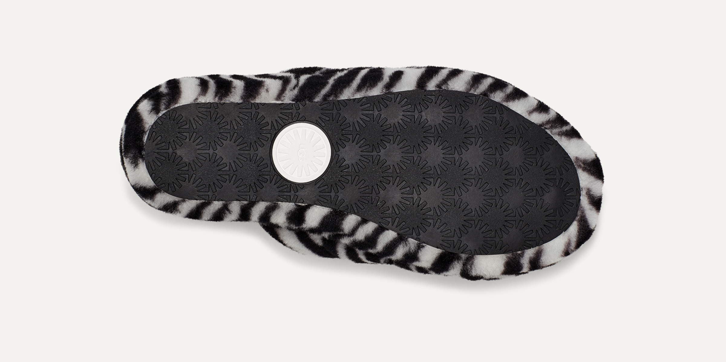 Fluff Yeah Slide Zebra Sandal | UGG®