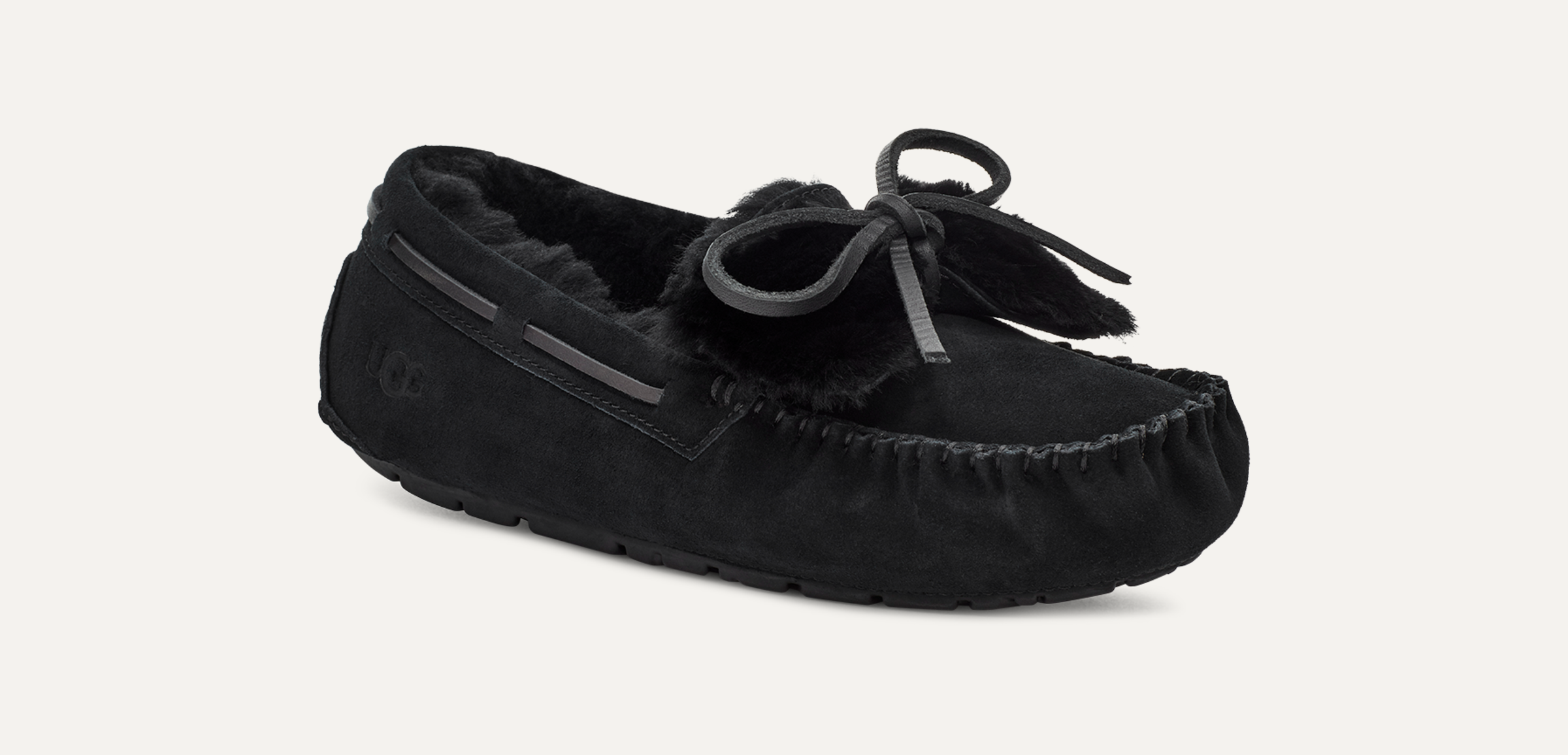 Ugg bow slippers hot sale