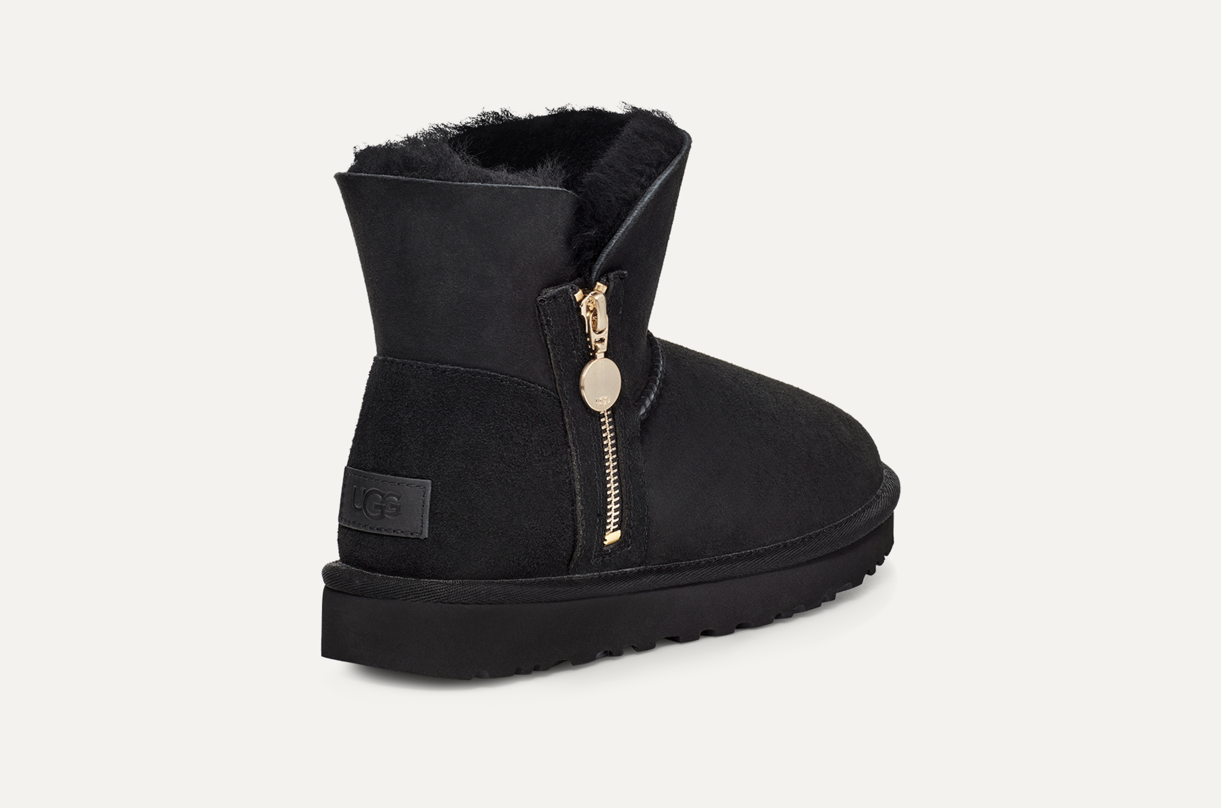 UGG Bailey Zip Mini ブラック　24センチ